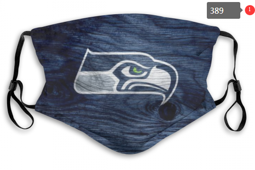 NFL Seattle Seahawks #10 Dust mask with filter->nfl dust mask->Sports Accessory